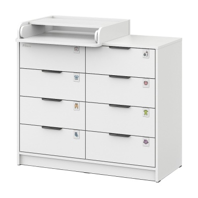 Комод пеленальный Pituso Kids Optimum БП-00003893 Белый-белый 02