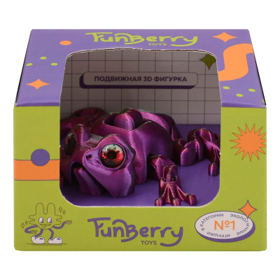 Подвижная 3D-игрушка Лягух Ням FunBerry Toys 09004999 5