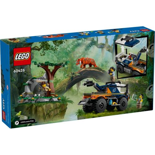 Конструктор Lego City 60426 Исследователь джунглей: грузовик для бездорожья фото 8