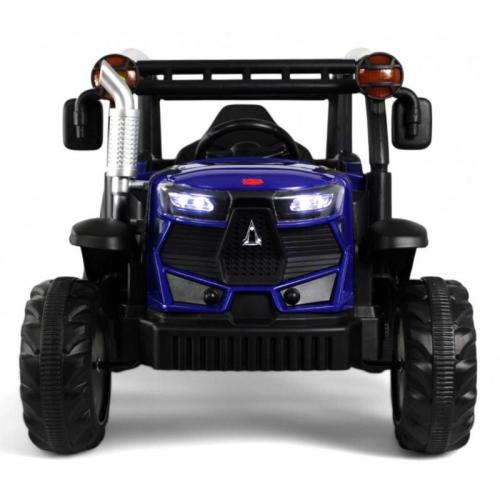Детский электромобиль RiverToys B222CP синий фото 3