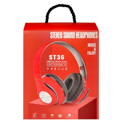 Наушники накладные беспроводные Футуризм Miland НШБ-2067 5