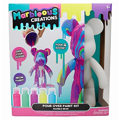 Набор для творчества Мраморный Мишка HUN3809 4