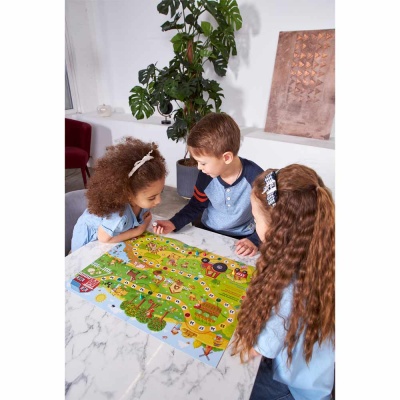 Игра настольная ходилка На ферме Десятое Королевство 04642