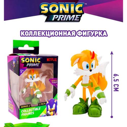 Фигурка Тейлз Sonic Prime 6.5 см 2 серия PMI SON2212D фото 3