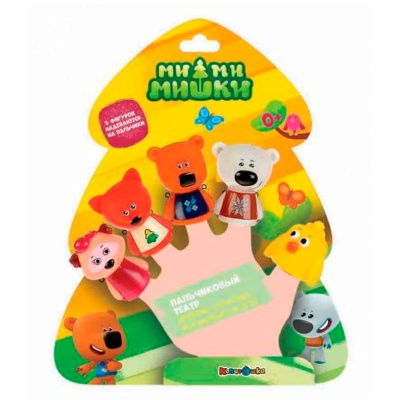 Игрушка пластизоль для ванны Ми-ми-мишки пальчиковый театр Капитошка LX-FT1803-B01 4