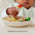 Силиконовая тарелка с ложкой Happy Baby 15073 cream