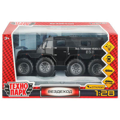 Машинка металическая Вездеход Технопарк DC24211-R