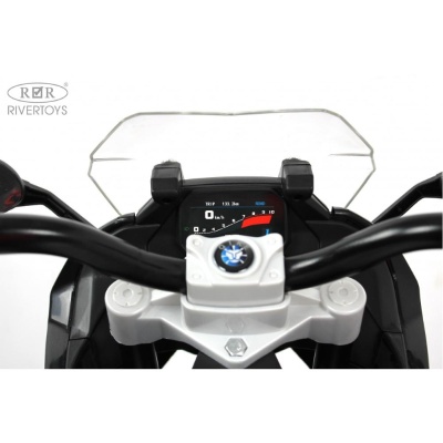 Детский электротрицикл RiverToys Z333ZZ чёрный 05