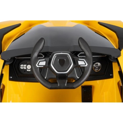 Детский электромобиль Lamborghini Farfello TR125 жёлтый 04