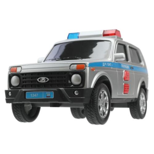 Машинка Lada 4 x 4 Urban Полиция Технопарк URBANBLACK-20PLPOL-SR фото 9