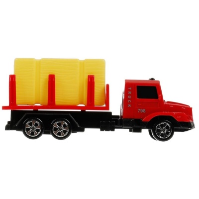 Машинка Грузовик сеновоз Технопарк 2028096-HAYTRUCK-R 02