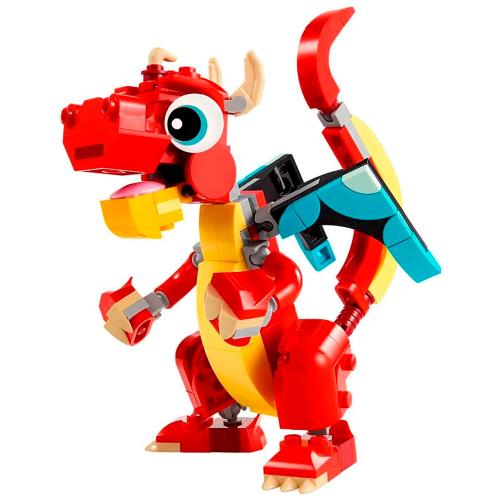 Конструктор Lego Creator 3-в-1 Красный дракон 149 деталей Lego 31145
