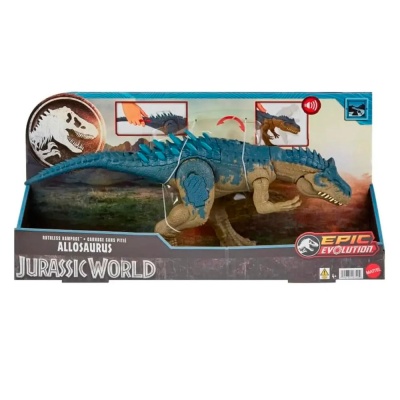 Фигурка Динозавра Аллозавр Мир Юрского периода Mattel HRX50