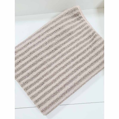 Одеяло-плед Полосатик 80 х 100 см Балуша ш600/9 капучино 2