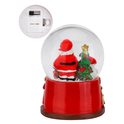 Новогодний снежный шар с подсветкой Праздничный вечер Miland СВШ-2240