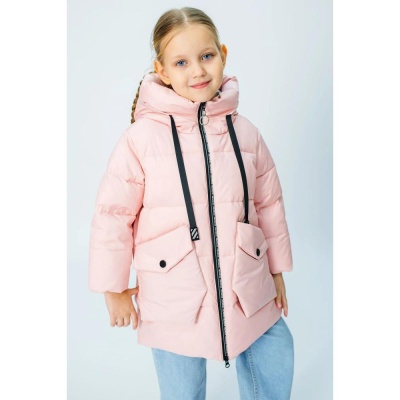 Пальто Deloras 22277X серо-розовый 02