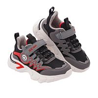 Кроссовки демисезонные Kenka JSA_2-197-black-grey