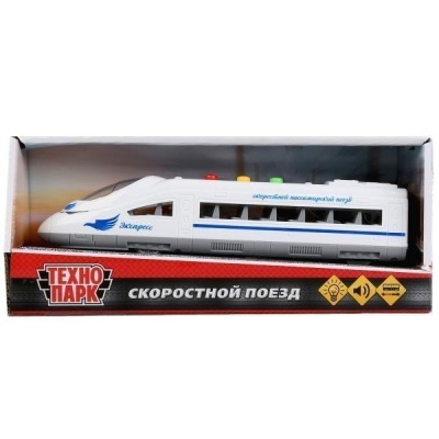 Игрушка Скоростной поезд инерционный Технопарк 1630046-R 1