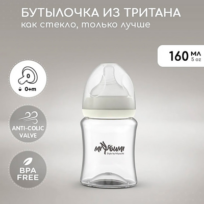 Бутылочка для кормления 160 мл Miyoumi BOTTLE01-160S/216 2