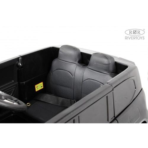 Детский электромобиль RiverToys G555GG чёрный фото 23