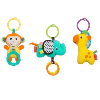 Набор подвесных игрушек Друзья Infantino 206942