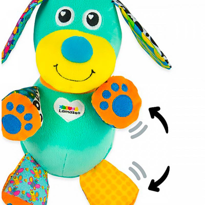 Игрушка с подвесом для малышей Щенок интерактивная Lamaze Tomy 65580 2
