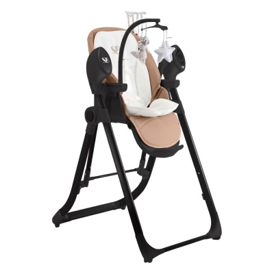 Стульчик для кормления - электрокачели Sweet Baby Fiesta 426682 Black Beige 01