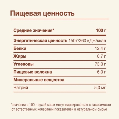 Каша Procereals Гречневая Цельнозерновая без молока 200 г  Nutrilak 4