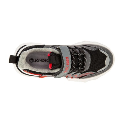 Кроссовки демисезонные Kenka JSA_2-197-black-grey