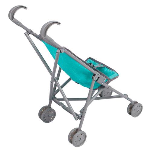 Коляска для кукол складывающаяся Рыжий кот 9302-7G фото 2