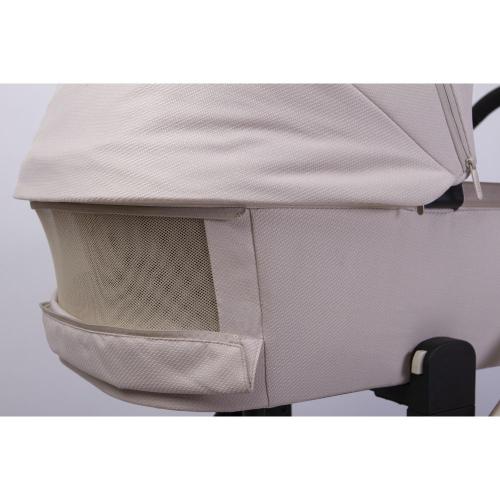 Коляска 2 в 1 Peppy Monaco GP Beige рама бежевая фото 17