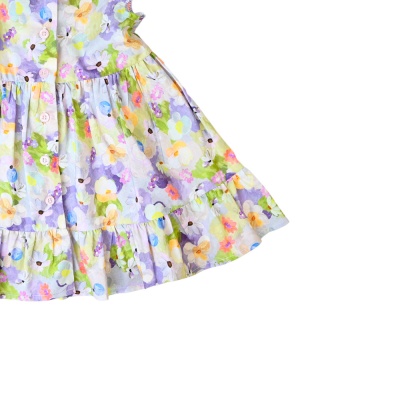 Сарафан Анютины глазки Чуди Кидс 140624 сиреневый 04