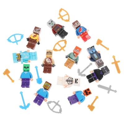 Набор фигурок для конструктора Мой мир Город мастеров 18100-ZH 03