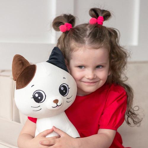 Мягкая игрушка Котёнок Бикс 26 см MaxiToys MT-HH-2703231-26 фото 4