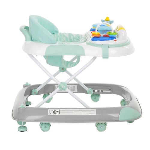 Ходунки Маленький водитель Pituso W1118PB8-Mint/Grey Серый/Ментол фото 6
