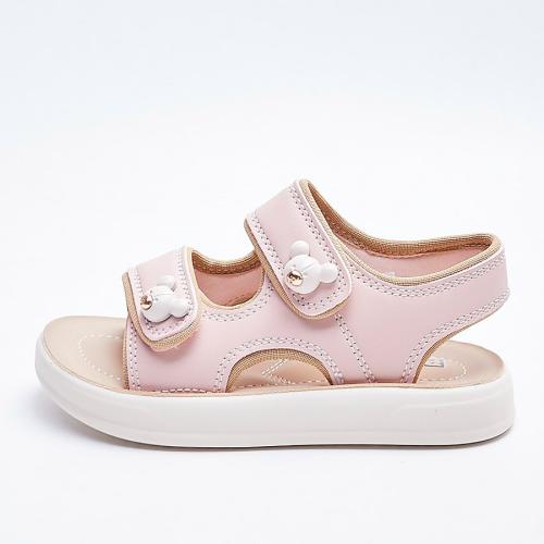 Сандалии для девочки Baden KPP030-020 розовые фото 2
