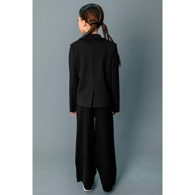 Жакет школьный для девочки Deloras X64228A черный 3