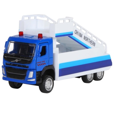Коллекционная машинка Volvo FM Пассажирский трап Автопанорама JB1251447 05