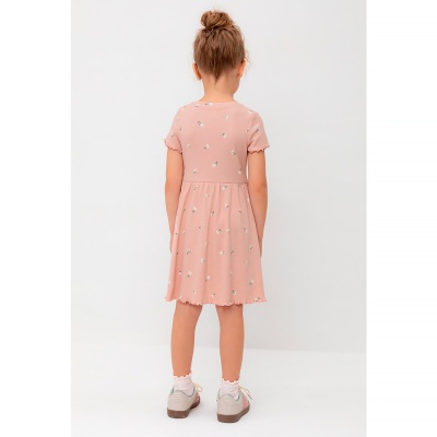 Платье летнее Crockid КР 5793 дымчатая роза милые цветочки к545 3