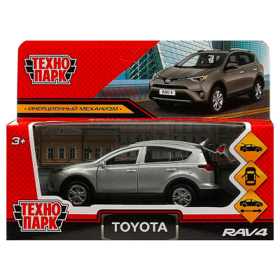 Игрушка машинка металлическая Toyota RAV4 Технопарк RAV4-12-SR 3