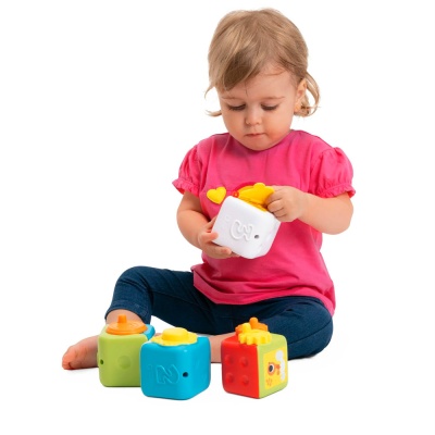 Игрушка развивающая Кубики Монтессори Chicco 00011857000000 3
