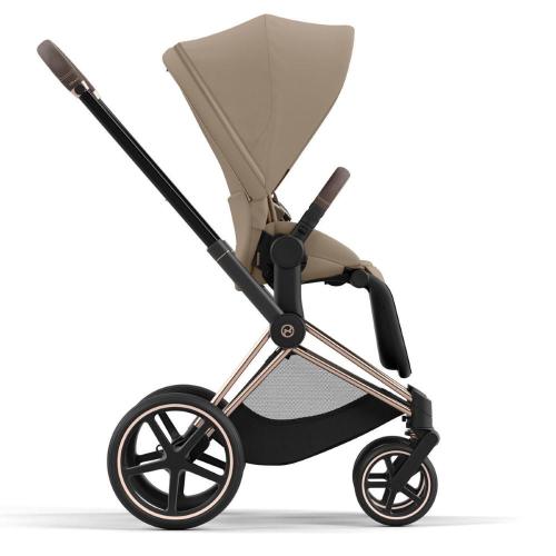 Коляска 2 в 1 Cybex Priam IV Rosegold Cozy Beige фото 19