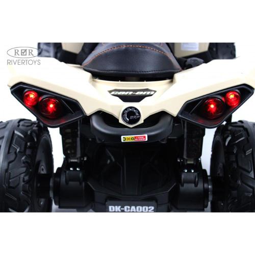 Детский электроквадроцикл BRP Can-Am Renegade RiverToys Y333YY хаки фото 16
