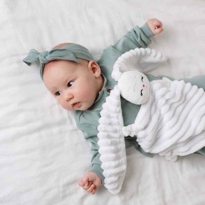 Игрушка комфортер Зайка Банни Кристальная вода Мякиши 770 03