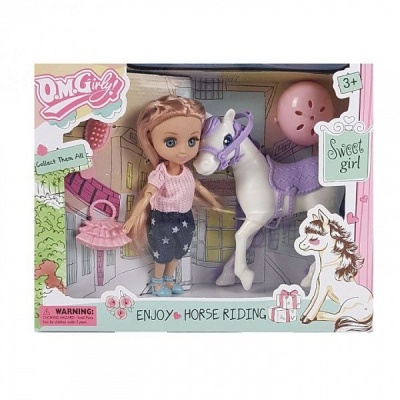 Набор Кукла Мия с лошадью Dream Makers 58003