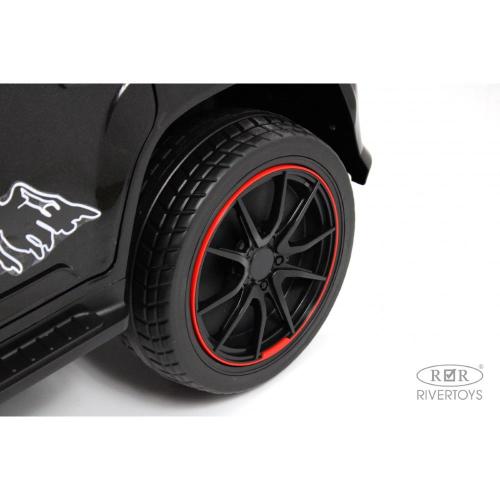 Детский электромобиль RiverToys G555GG чёрный фото 13