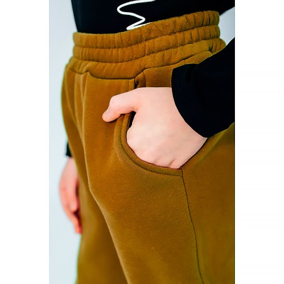 Брюки для мальчика Colabear 620021 коричневые 3