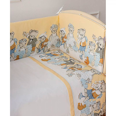 Бортик для детской кроватки Мишкины игрушки Lappetti 1023/4 4