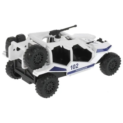Машинка металлическая Автовездеход Полиция Технопарк CHAB-12POL-ARMWH 2