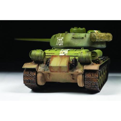Сборная модель Советский средний танк Т-34/85 образца 1944 г. Звезда 3687ПН фото 7